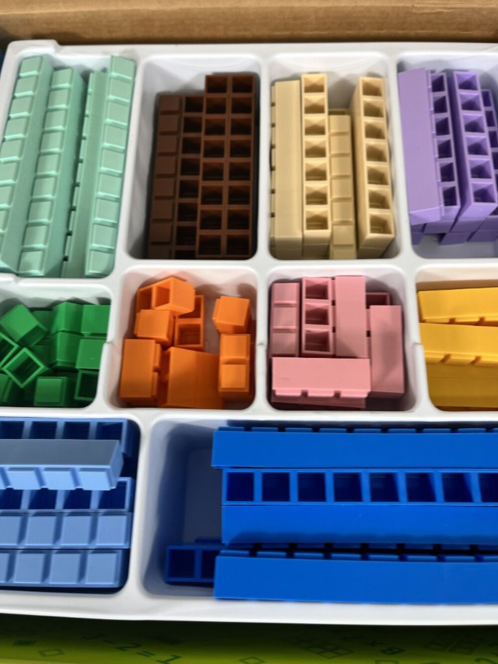 Math-U-See Manipulatives Integer Block Kit set Demme Learning Mathematics w/ Box - Picture 9 of 12